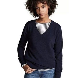 Vince navy v-neck sweater